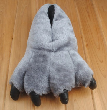 Warm Leopard Slippers – Cozy Plush Non-Slip Indoor Slippers for Women